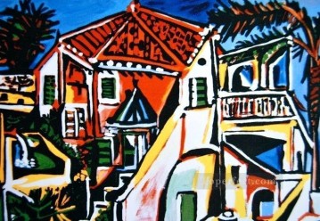 landscape Painting - Picasso mediterranean landscape 3